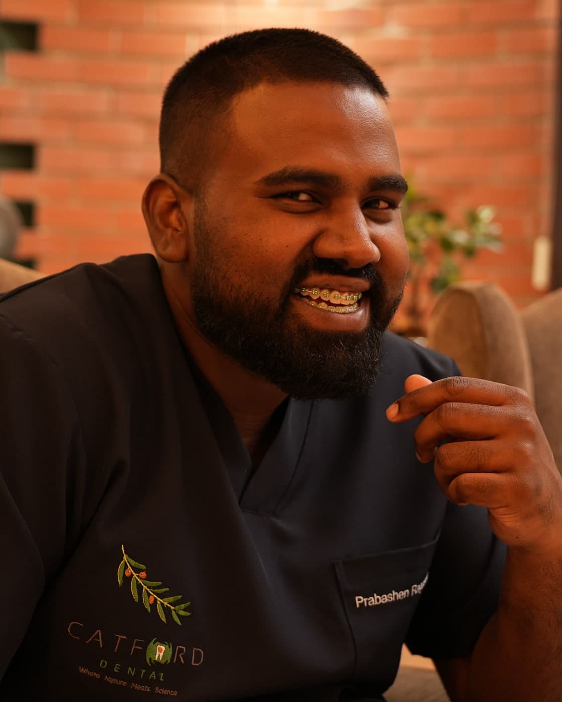Prabashen Ragasviran, clinician at Catford Dental.