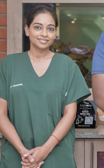 Pratisha Sewnath, clinician at Catford Dental.